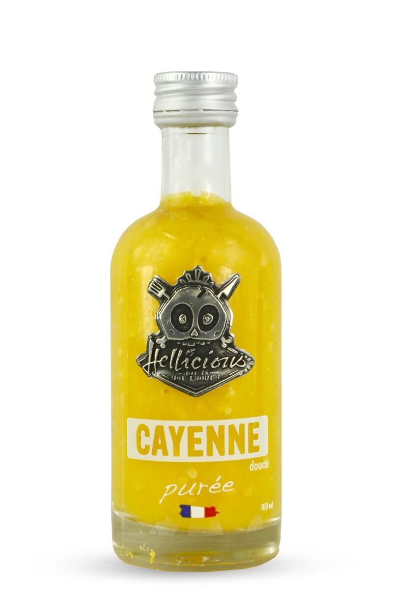 Hellicious Cayennepfefferpüree - scharfe Soße