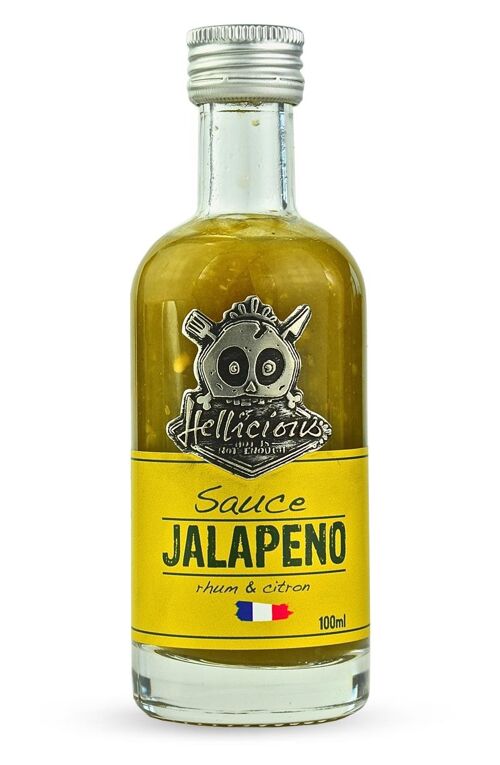 Sauce piquante Hellicious Jalapeno rhum citron
