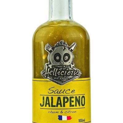 Sauce piquante Hellicious Jalapeno rhum citron