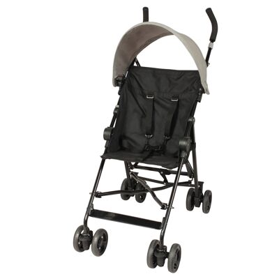 Fixed cane stroller with canopy