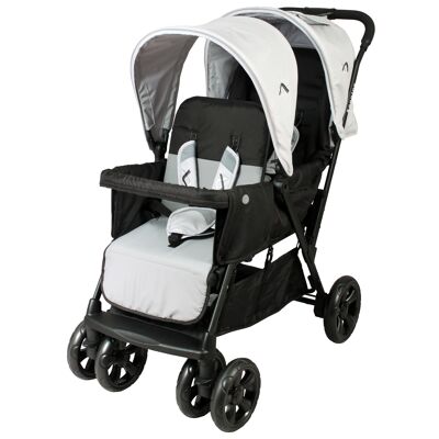 Double baby stroller for older children