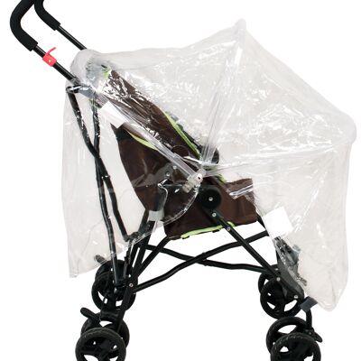 Rain cover with frame for stroller