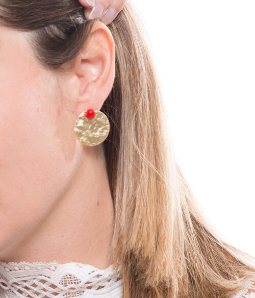 Boucles d'oreilles Moon