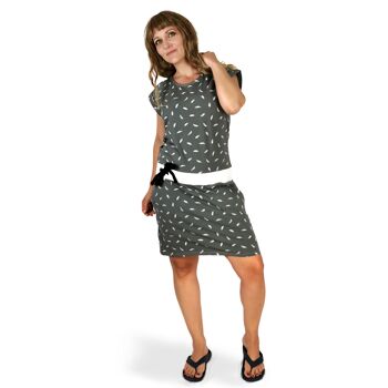 Patron de couture robe en jersey taille Ela. 32-54 | Patron de couture en papier pour femme avec instructions de couture 3
