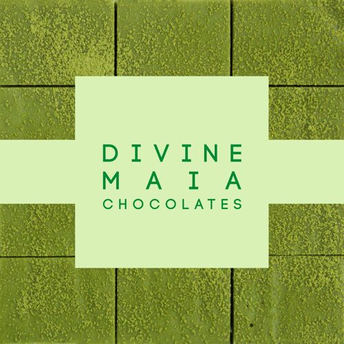Divine Maia Chocolates Signature Flavor Mini Matcha