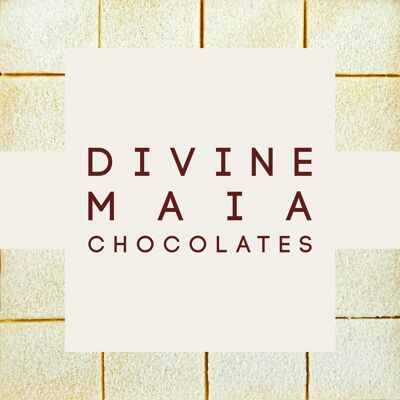 Chocolates Divine Maia Blanco Vainilla