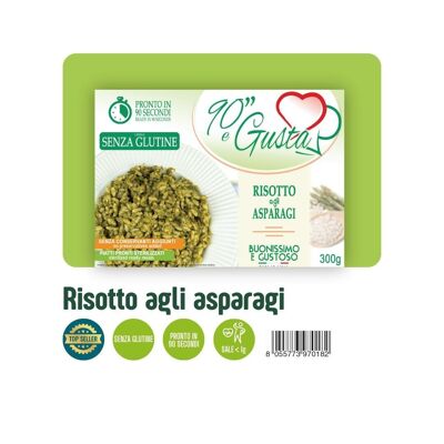 Risotto agli asparagi senza glutine - Delizia culinaria italiana