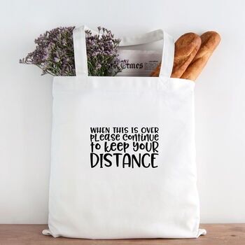 Cuando esto termine Bolsa de tela