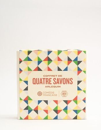 Coffret 4 Savons Arlequin - La Comédie Française 2