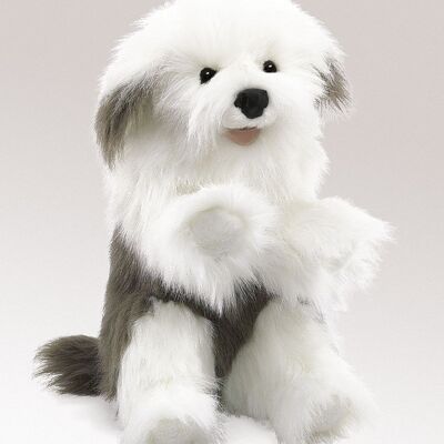 SHEEPDOG / Bobtail - movable mouth and head| Hand puppet 2029