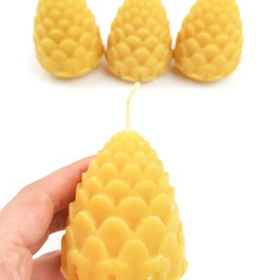 Beeswax - Pinecone shape