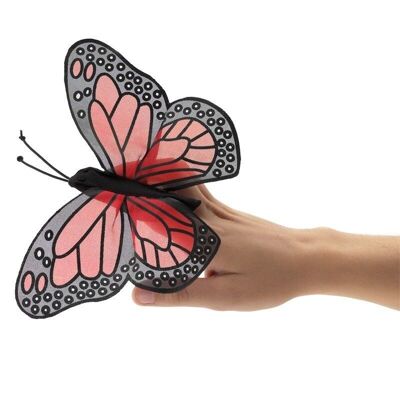 MINI FARFALLA MONARCA / Mini farfalla monarca (VE 6) | Burattino a mano 2156