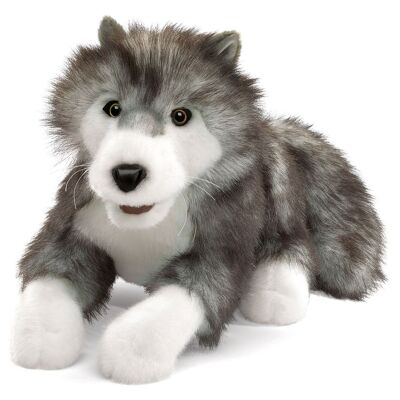 TIMBER WOLF / Arctic Wolf| Hand puppet 2171