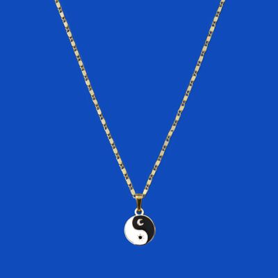 YIN YANG pendant (black and white)