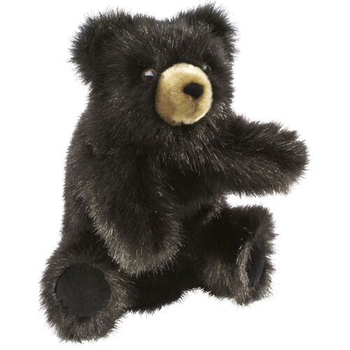 Kleiner dunkelbrauner Bär / Baby Black Bear| Handpuppe 2232