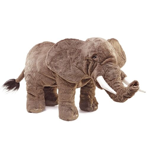Elephant - Movable mouth, pull rings to curl and uncurl the trunk.| Handpuppe 2534