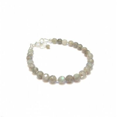 Labradorite Bracelet 925 Silver