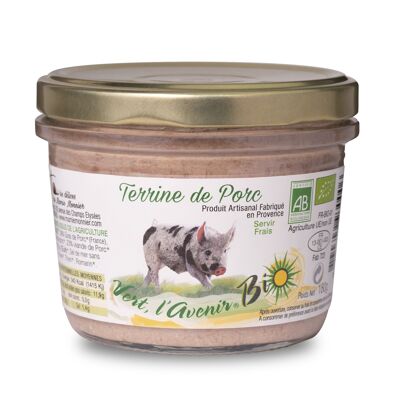 Terrine de Porc Bio (180 gr)
