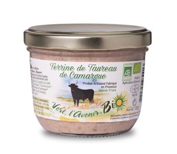 Terrine de Taureau de Camargue, Bio (180 gr)