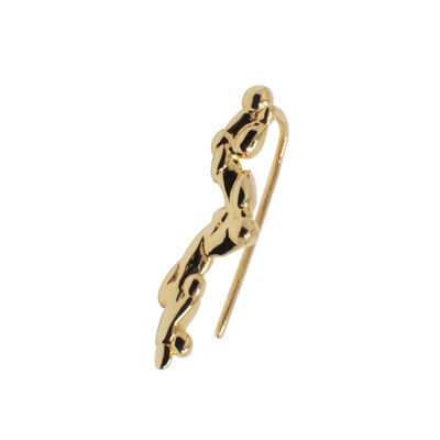 Ascaris earring - 18K gold plated
