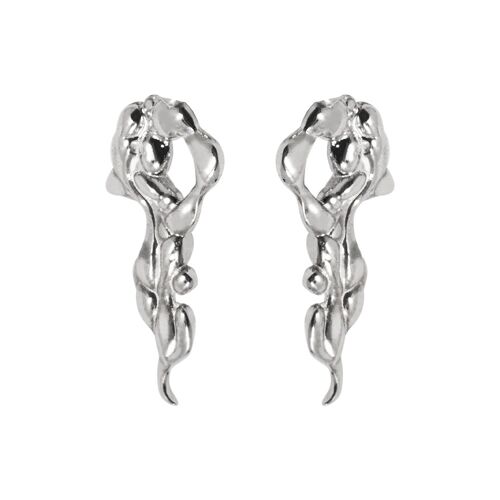 Breeding earrings - Sterling silver