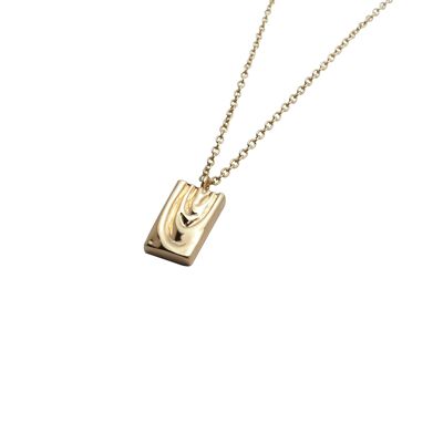 DS Necklace No.3 - 18K gold plated
