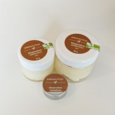 Body cream sandalwood vegan, 35g