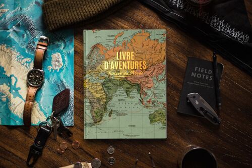 Livre d'aventures autour du monde