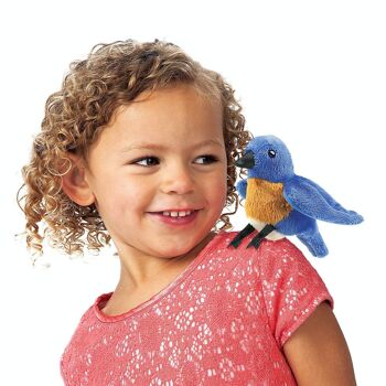 MINI BLUEBIRD / mini oiseau paruline bleue (bleu) (VE 3)| Marionnette 2755 3