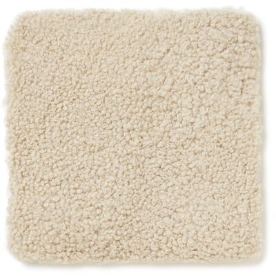 Curly pad sheepskin - square_Beige