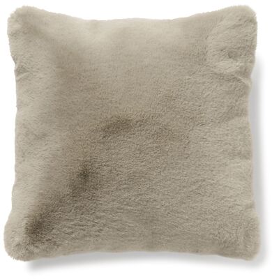 Fluffy cushion_Taupe