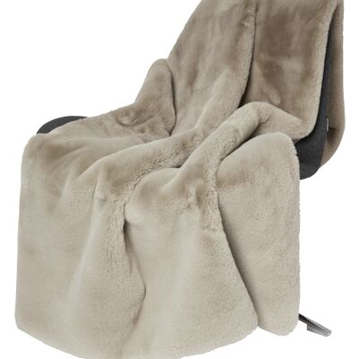 Fluffy blanket_Taupe