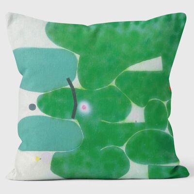 The Green Earth  -TATE - Victor Pasmore Cushion