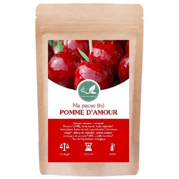 Infusion pomme / caramel - Ma Pause Thé Pomme d'Amour 1
