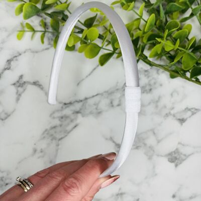 Safari - White Looped Headband