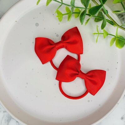 Bobbles - Ribbon Bow Red