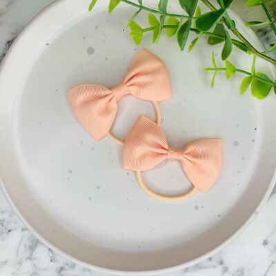 Bobbles - Ribbon Bow Peach