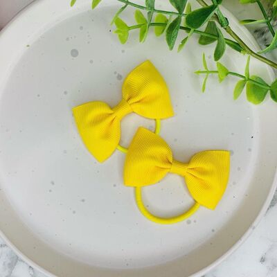 Bobbles - Ribbon Bow Yellow