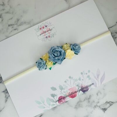 Occasion Baby - Baby Blue & Lemon Baby Band