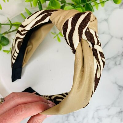 Safari - Giraffe Knotted Headband