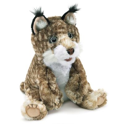 BOBCAT kitten / baby lynx| Hand puppet 3158