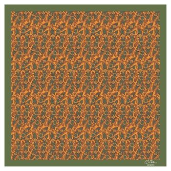 Grand foulard - Henné orange 5