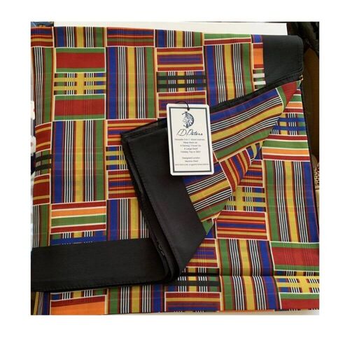 Large Scarf  - Kente Design