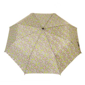 Parapluie coupe-vent en parapluie pliant Lys roses 2