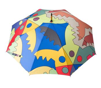 Grand parapluie au design Ada multicolore - Coupe-vent 2