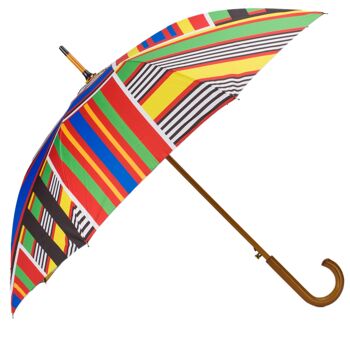 Grand Parapluie Vintage Kente - Coupe-vent 3