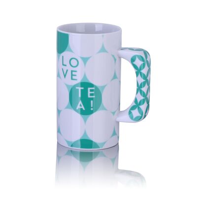 Taza de porcelana XXL -550ml - Love Tea