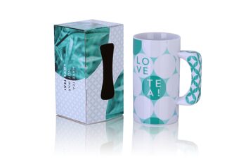Mug XXL en Porcelaine -550ml - Love Tea 2