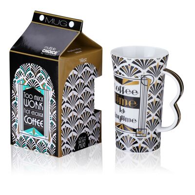 Coffee Time, Mug en porcelaine 500ml