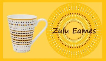 Zulu Romby, 1 tasse à café 380 ml, porcelaine tendre 2